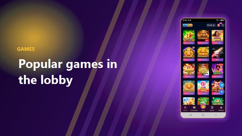 Popular games in the 520BD lobby